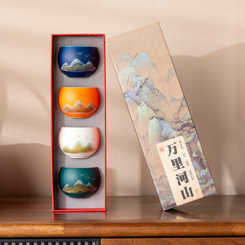 Chinese - style Museum Palace Museum Cultural and Creative Ceramic Gift Box