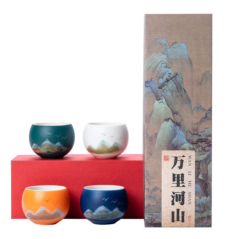 Chinese - style Museum Palace Museum Cultural and Creative Ceramic Gift Box